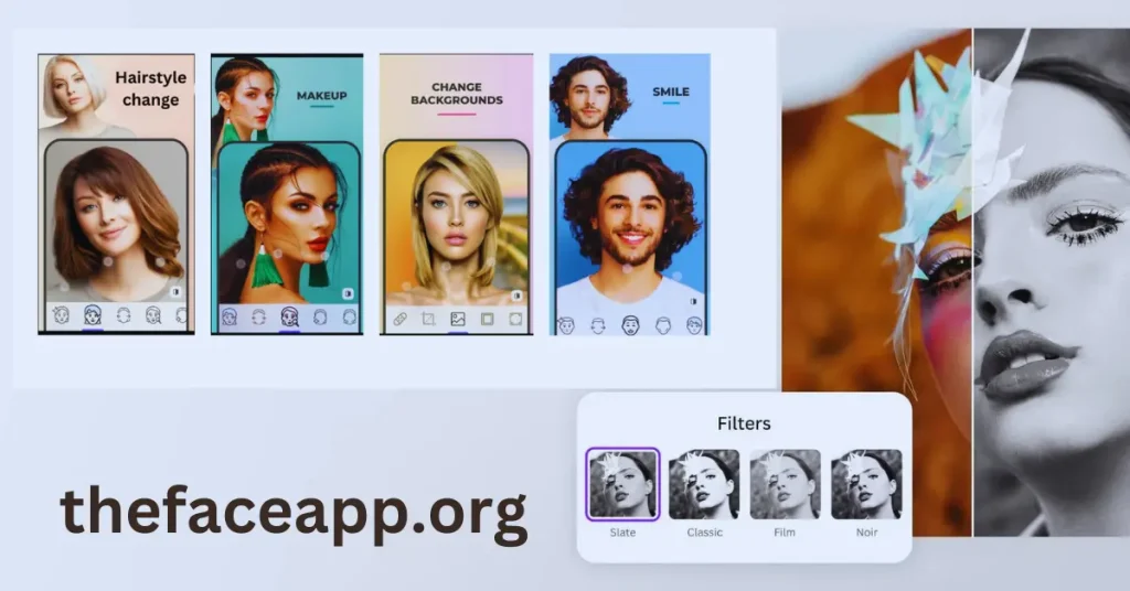 filter and features of faceapp