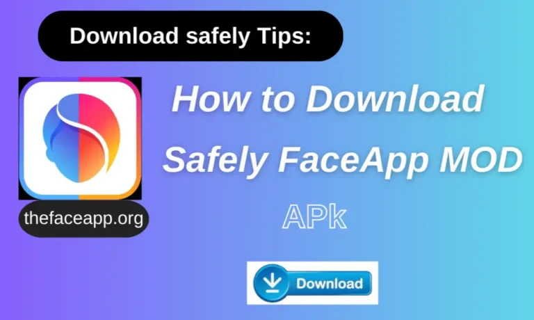 feature image of how to download faceapp mod apk safely